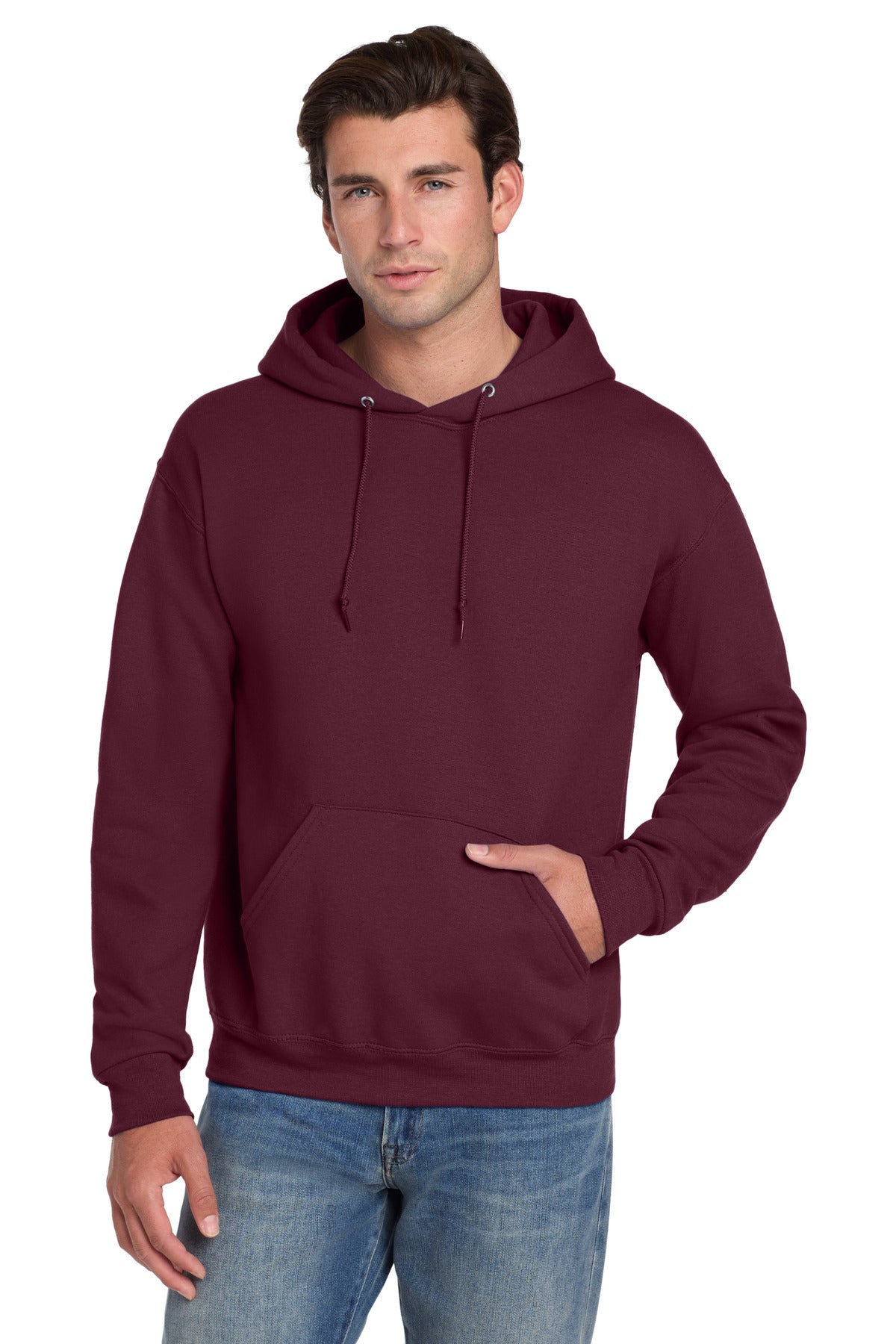 JerzeesÂ® Super SweatsÂ® NuBlendÂ® - Pullover Hooded Sweatshirt.  4997M