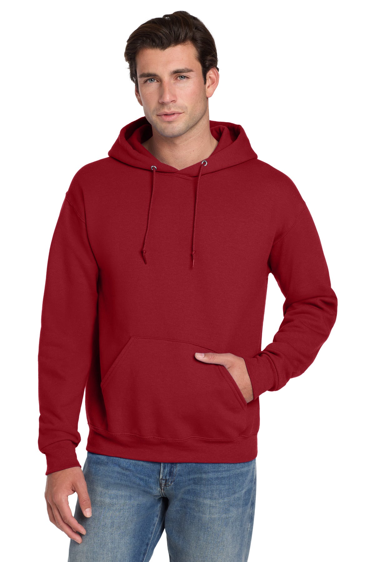 JerzeesÂ® Super SweatsÂ® NuBlendÂ® - Pullover Hooded Sweatshirt.  4997M