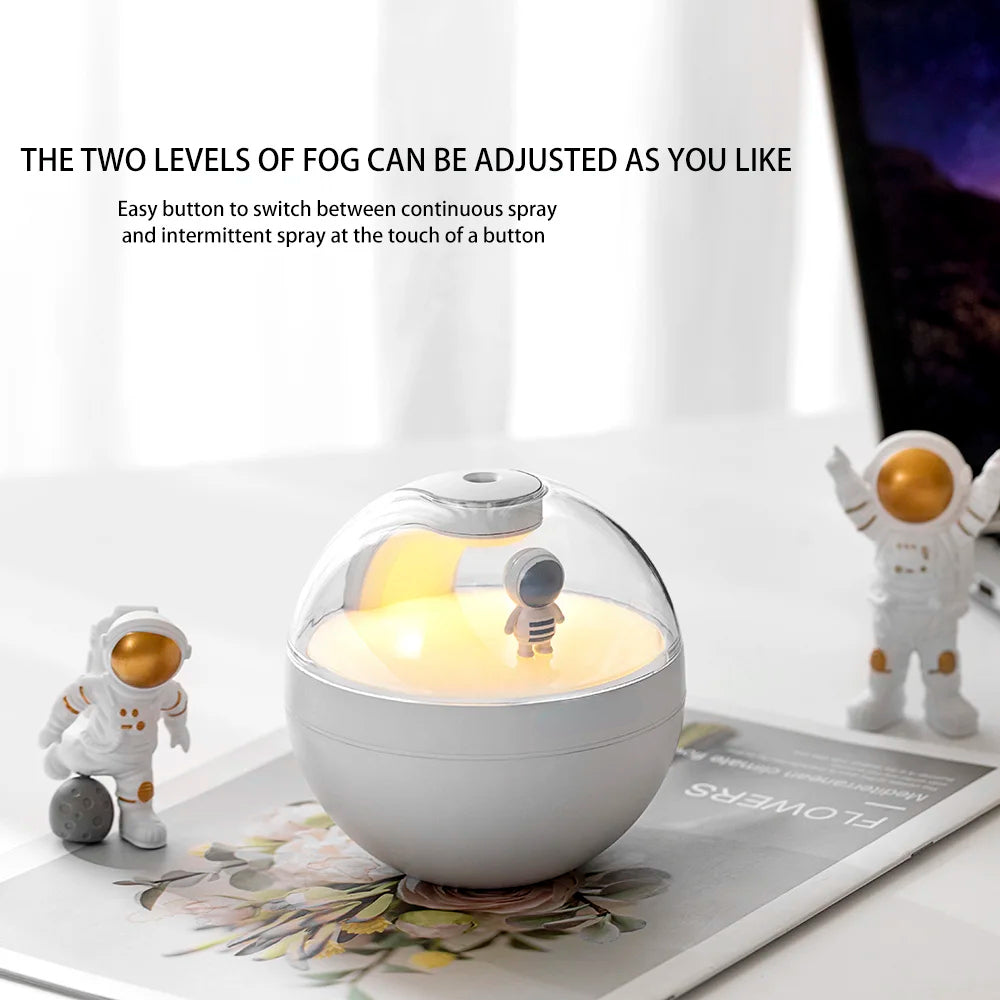 DuoDton Small Water Droplet Usb Humidifier  Mute Car Office Desktop Humidifier image 3