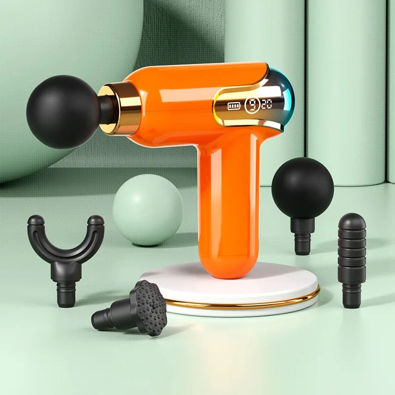 Massage Gun LCD Display Electronic Massager for Whole Body Massage To Relieve M image 3