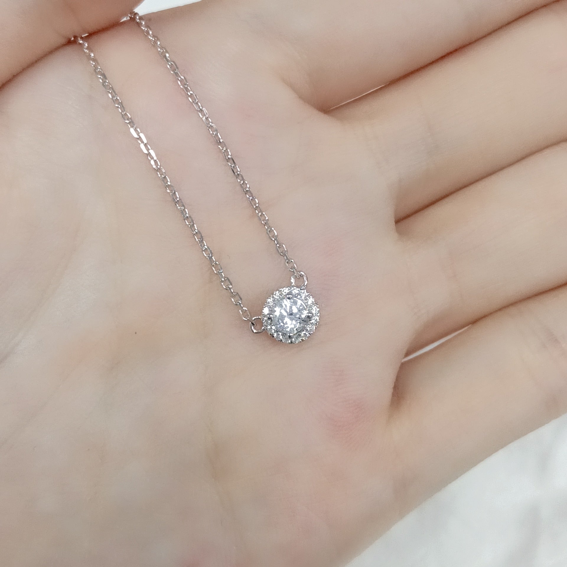 GEM'S BALLET Fine Gold Jewellery Moissanite Lab Diamond 9K 10K 14K 18K Solid Go image 7