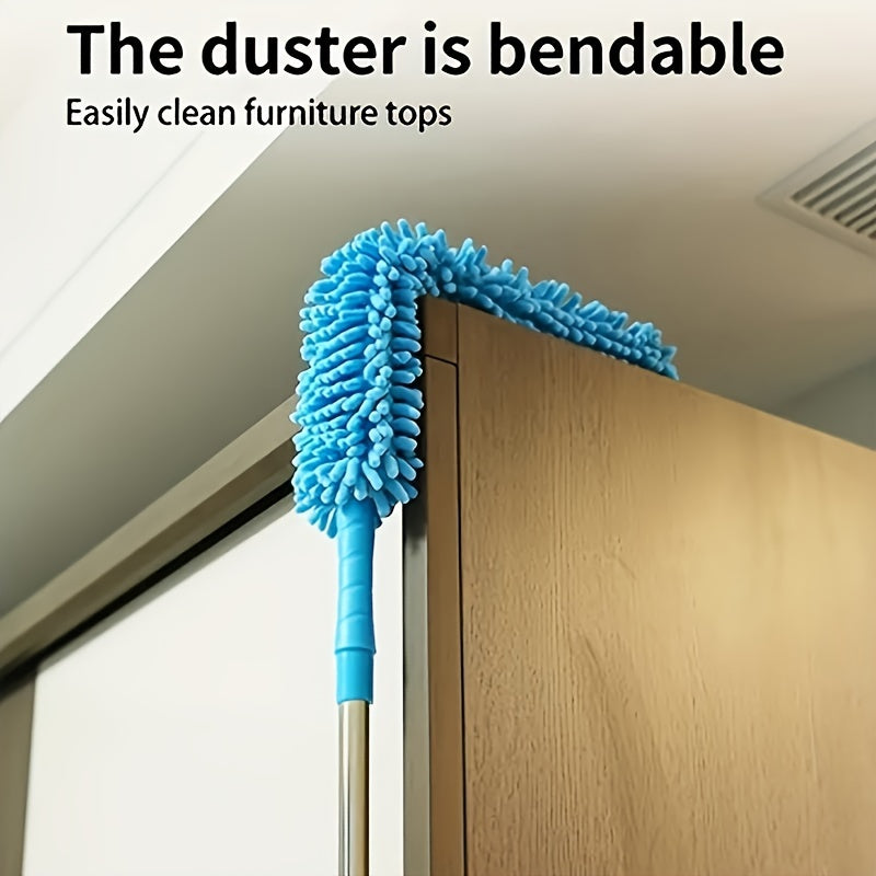 1 Ceiling fan cleaner with telescopic rod, removable and clean ceiling and fan  image 6