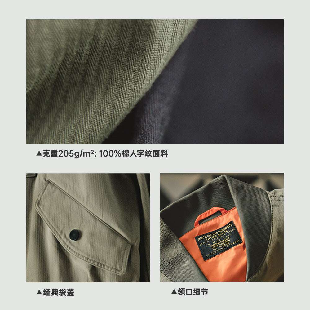 Maden Women’s Bomber Jacket MA1 Winter Fashion Streetwear Retro Varsity Jacket image 4