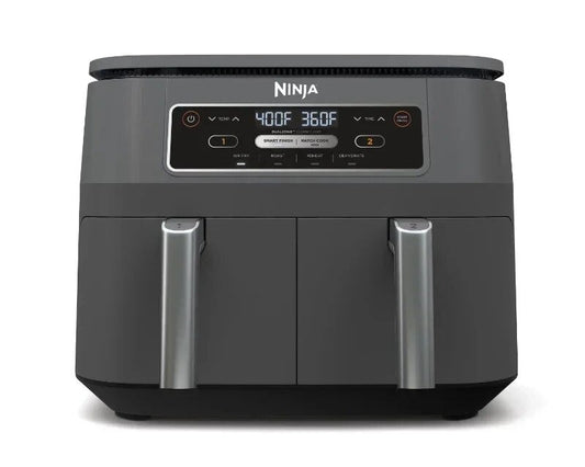 8 Qt 4-in-1 Air Fryer with 2-Basket, featuring DualZone Technology, DZ100WM image 0