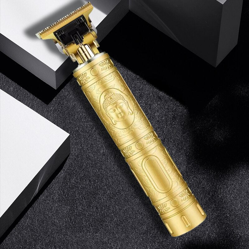 Electric Haircutter for Men USB Rechargeable Rechargeable Golden Buddha Razor E image 5