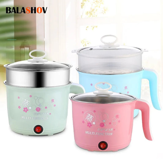 Electric Cooker Home Multifunction Hot Pot 1-2 People Heating Pan Cooking Pot M image 0