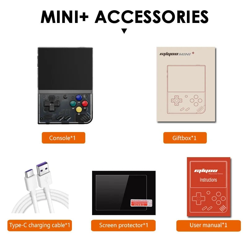 MIYOO Mini Plus Portable Retro Handheld Game Console V2 Mini+ IPS Screen Video image 5