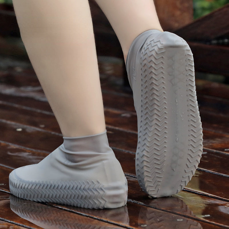 Reusable Waterproof Rain Shoes Covers Silicone Outdoor Rain Boot Overshoes Walk image 7