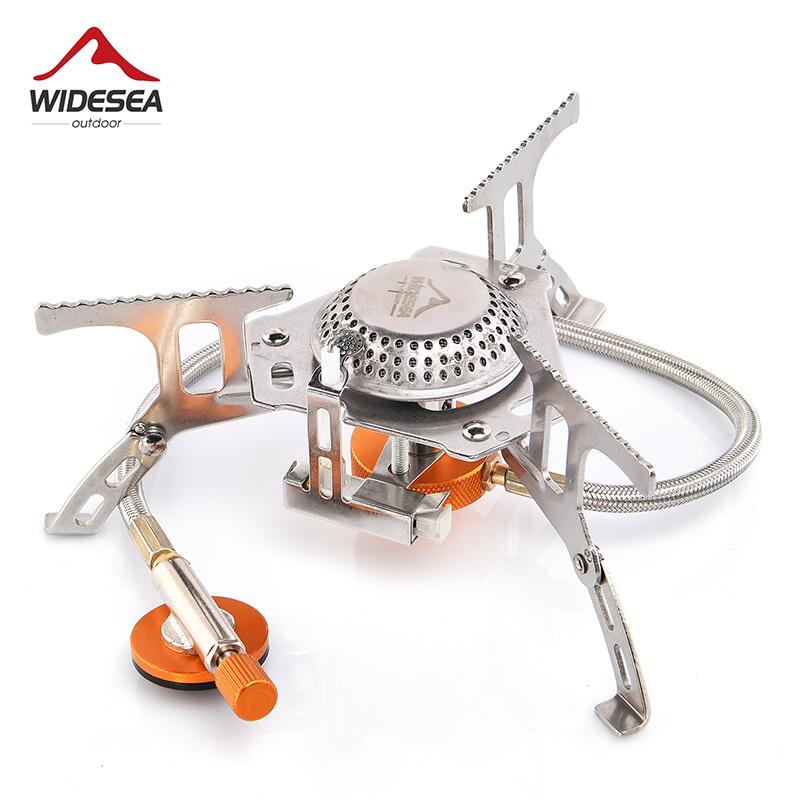 Widesea Camping Gas Stove Outdoor Tourist Burner Strong Fire Heater Tourism Coo image 0