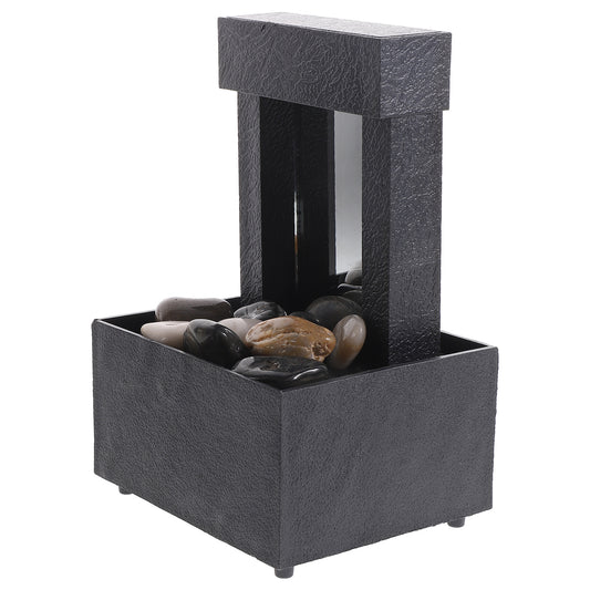 Creative Chinese Style Indoor Water Fountains Tabletop Ornament for Home Office image 0