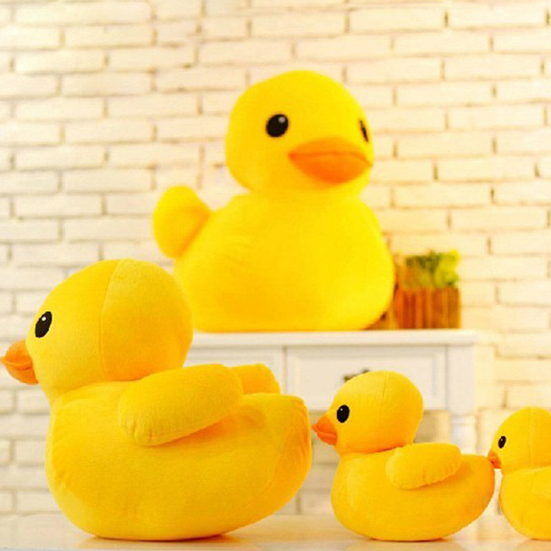 Big Yellow Duck Mini Plush Dolls Toy Cute Soft Cartoon Stuffed Animal Toys Birt image 2