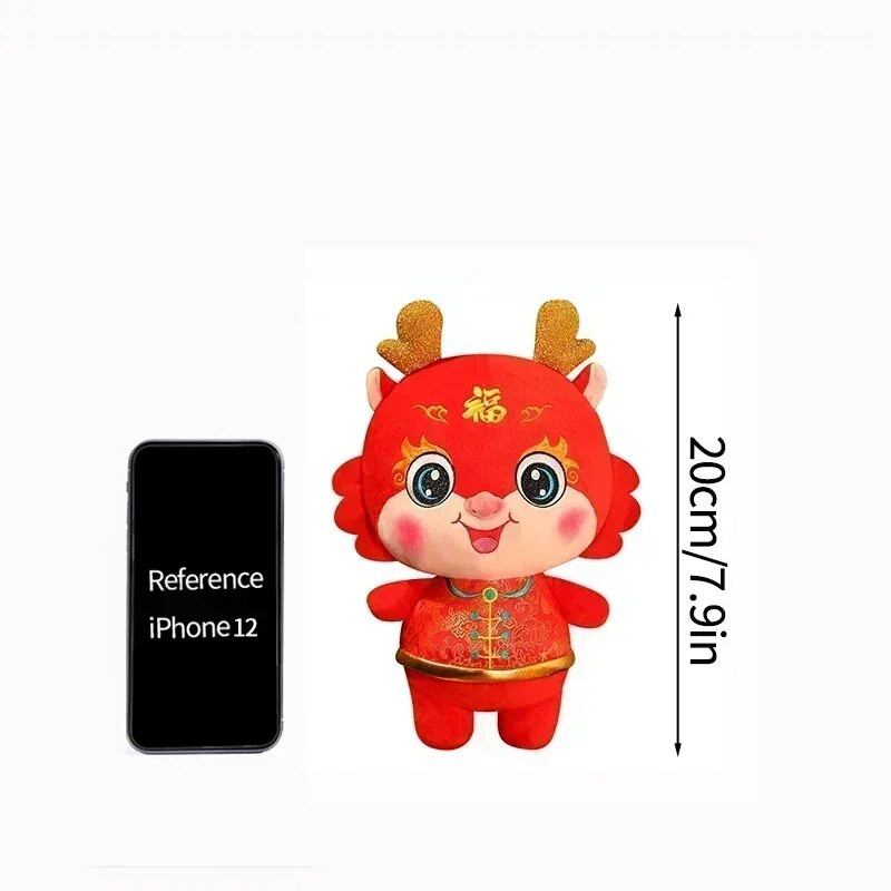 Chinese Lunar New Year Decoration 2024 Kawaii Dragon Plush Dolls Spring Festiva image 18
