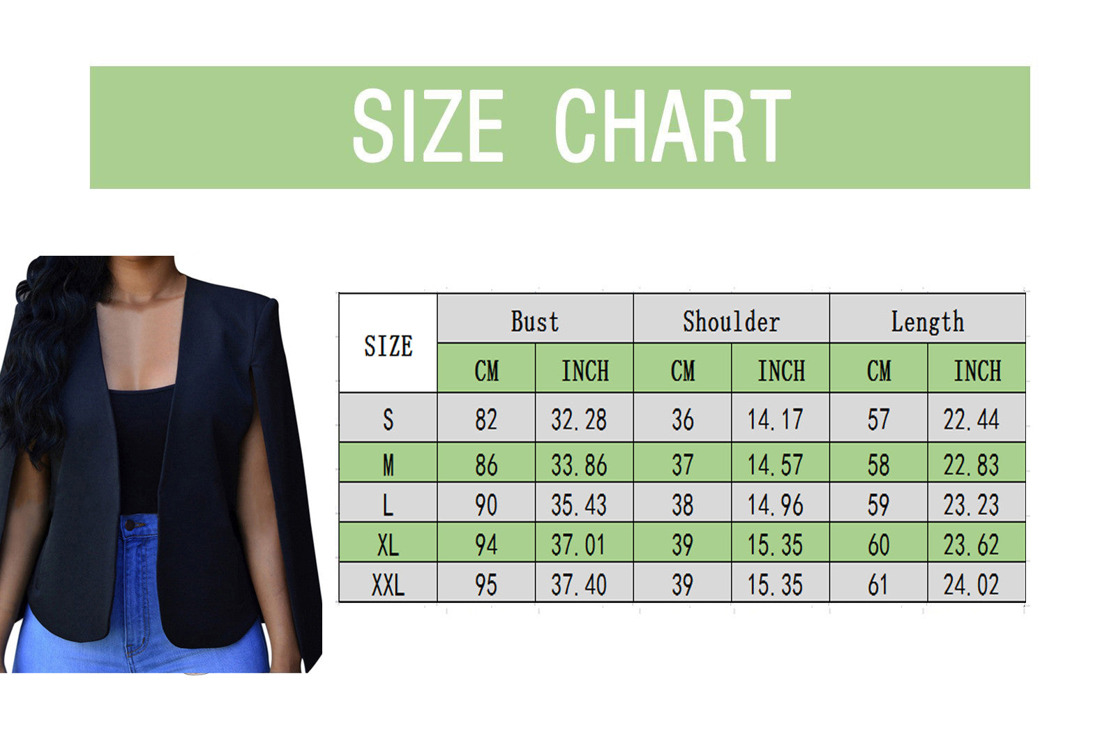 Womens Stylish Long Sleeve Shawl Jacket Open Front Collarless Semi Formal Ladie image 7