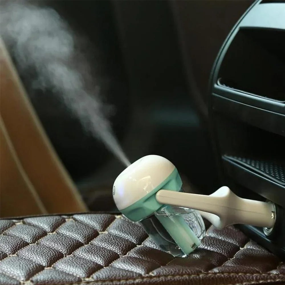 STONEGO Mini Air Purifier Diffuser Mist Maker Fogger for Car Air Freshener Diff image 8