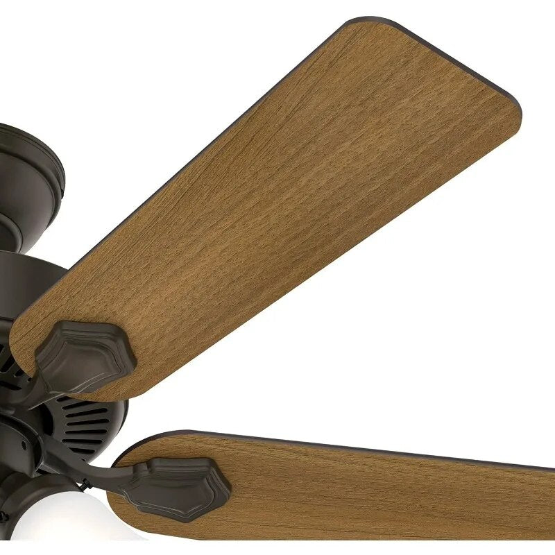 44 inch Swanson New Bronze Ceiling Fan with LED Light Kit and Pull Chain image 5
