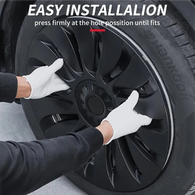 4PCS HubCap Performance  Automobile Replacemen Hub cap Full Rim Cover Accessori image 8