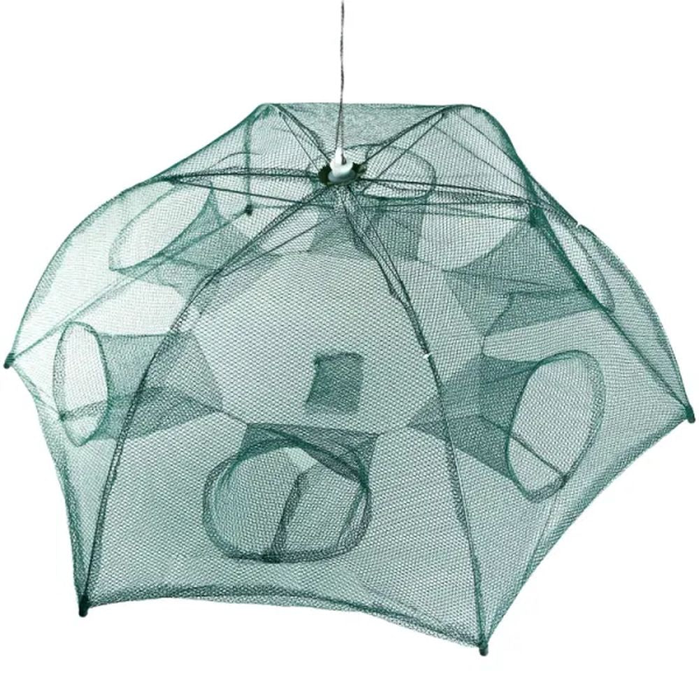 Fishing Trap Net Portable Folded Fishing Bait Trap Shrimp Minnow Crab Bait Net image 1