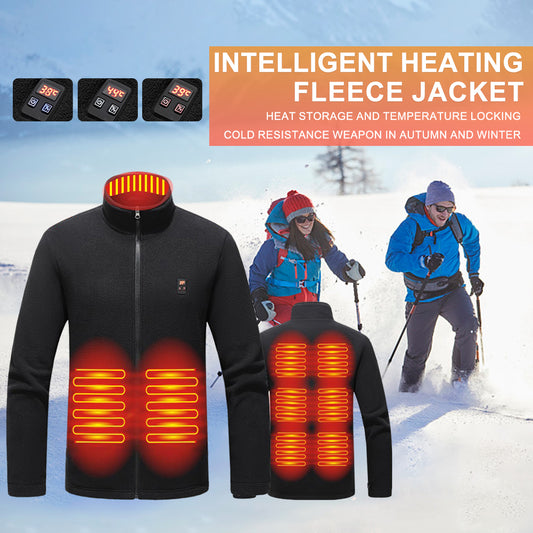 9 Areas Heated Vest Men Jacket Heated Winter Womens Electric Usb Heater Tactica image 0