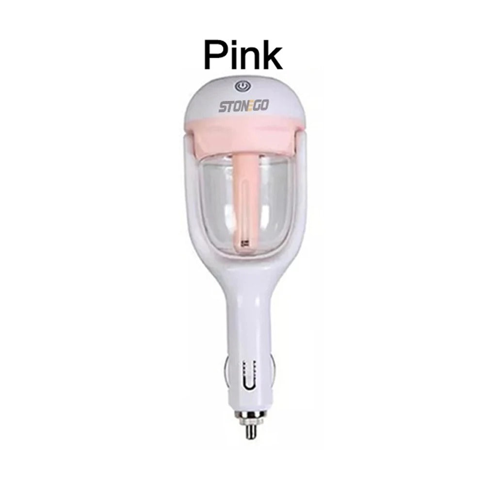 STONEGO Mini Air Purifier Diffuser Mist Maker Fogger for Car Air Freshener Diff image 0