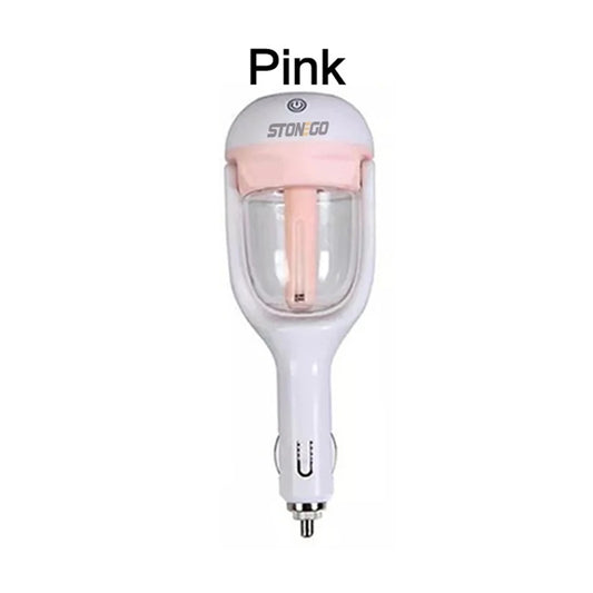 STONEGO Mini Air Purifier Diffuser Mist Maker Fogger for Car Air Freshener Diff image 0