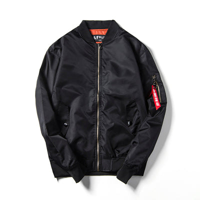DIMUSI Autumn Bomber Jackets Men Air Force One jacket jaqueta mens causal Amry  image 0