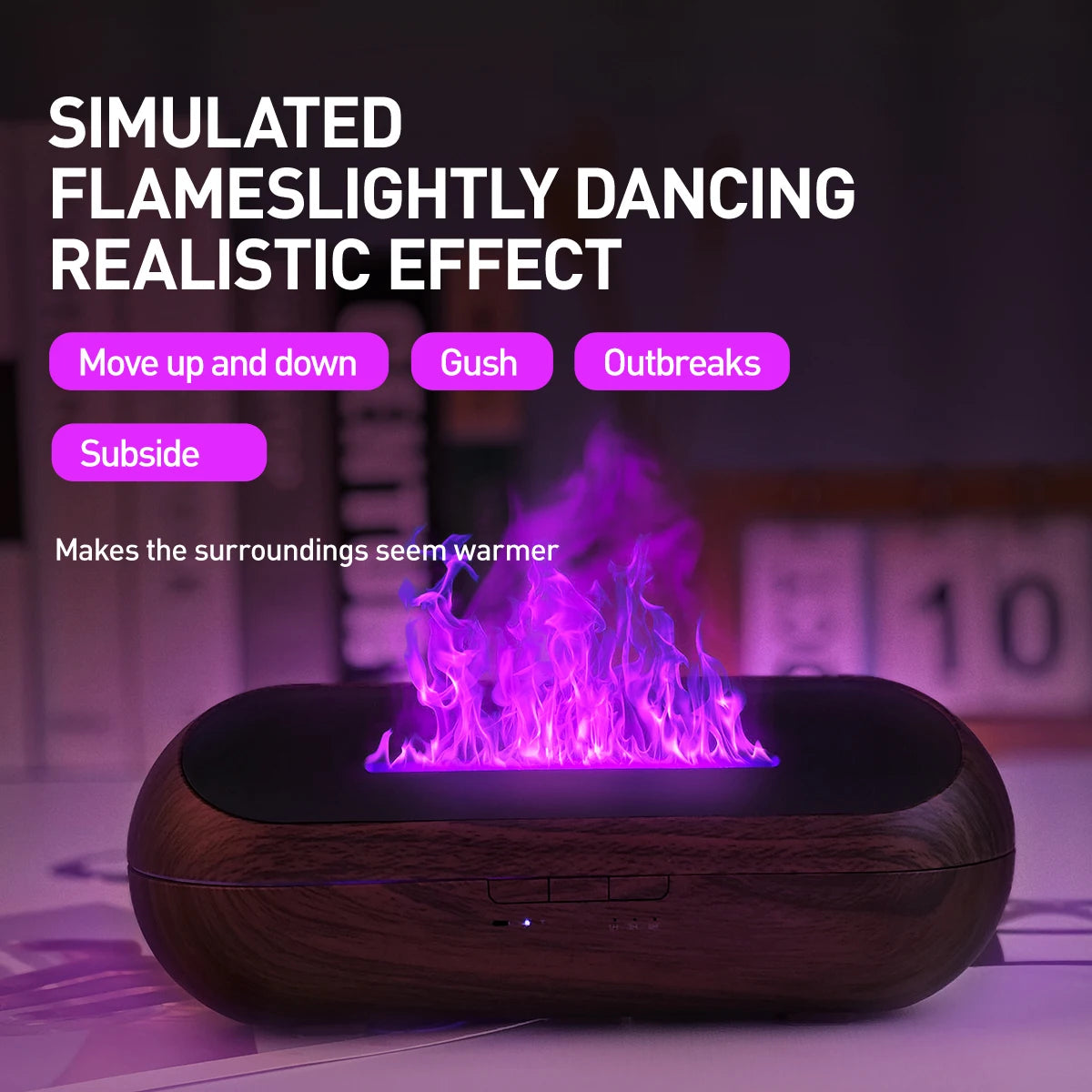 Cute 2024 2024 For Humidifiers For  Essential Oils Diffusers For Bedroom Purifi image 8