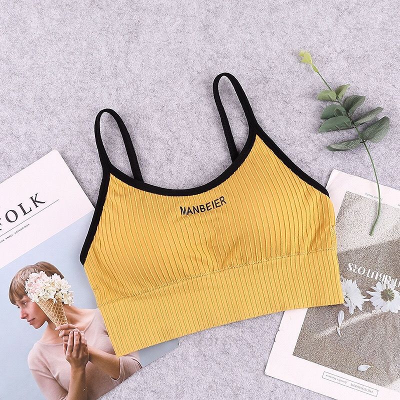 New Sports Bra For Women Gym Sexy Crop Top Bra Women Cotton Underwear Soft Comf image 6