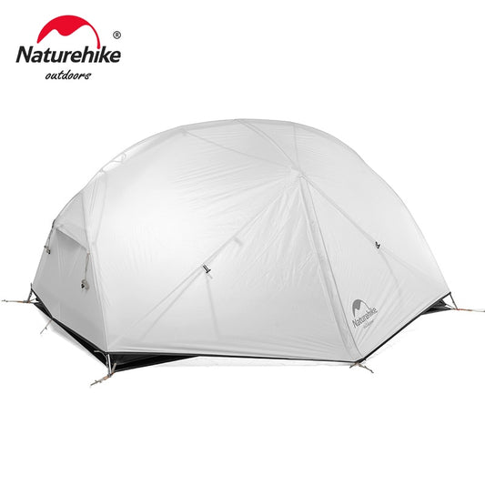 Naturehike Mongar 2 Tent 2 Person Backpacking Tent 20D Ultralight Travel Tent W image 0