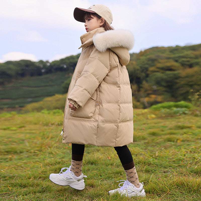 2024 Winter warm Down jacket kids toddler girl clothes Girls clothing Thicken P image 7