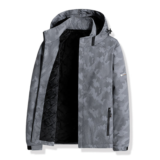 Jackets Man Men's Coat Mens Clothing Alpine Waterproof Biker Raincoat Windbreak image 0