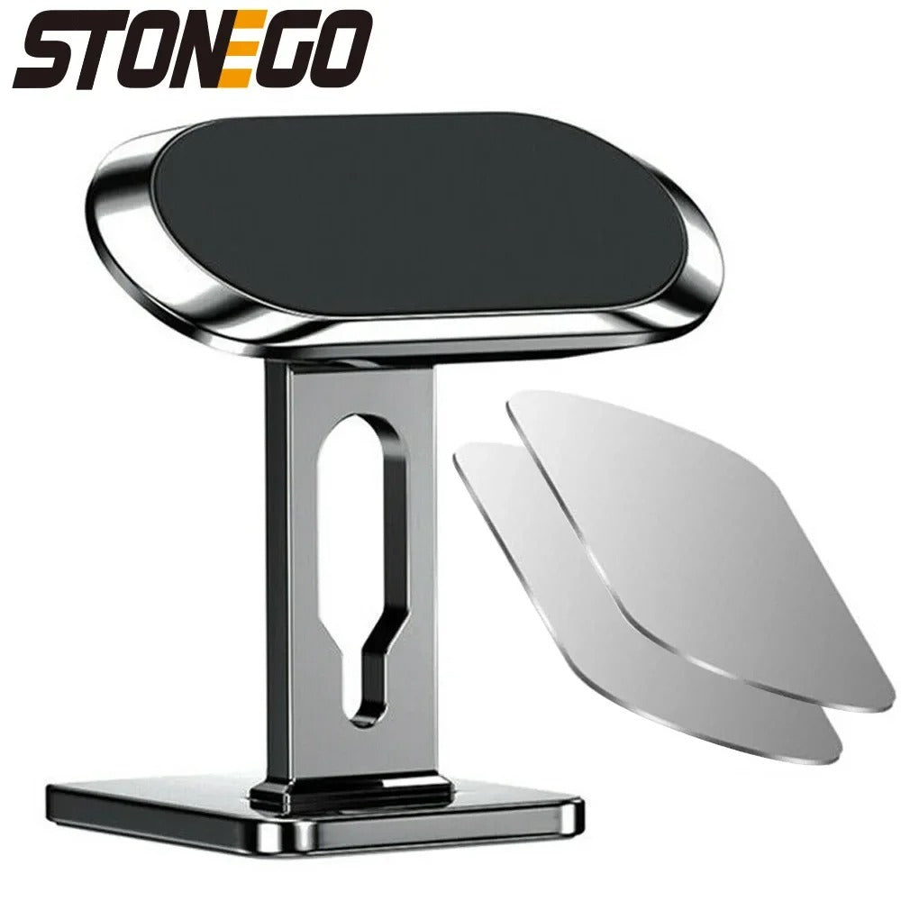 STONEGO 360° Rotating Magnetic Car Phone Mount - Universal Dashboard Holder wit image 1