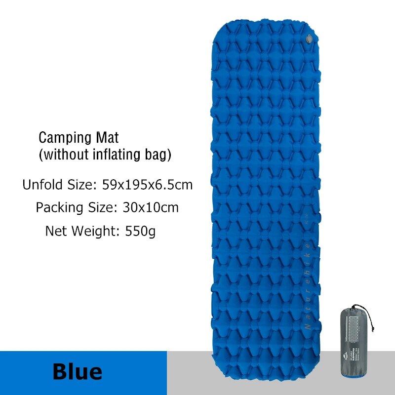 Naturehike Inflatable Mattress Air Mattress Camping Mat Ultralight Camping Matt image 7