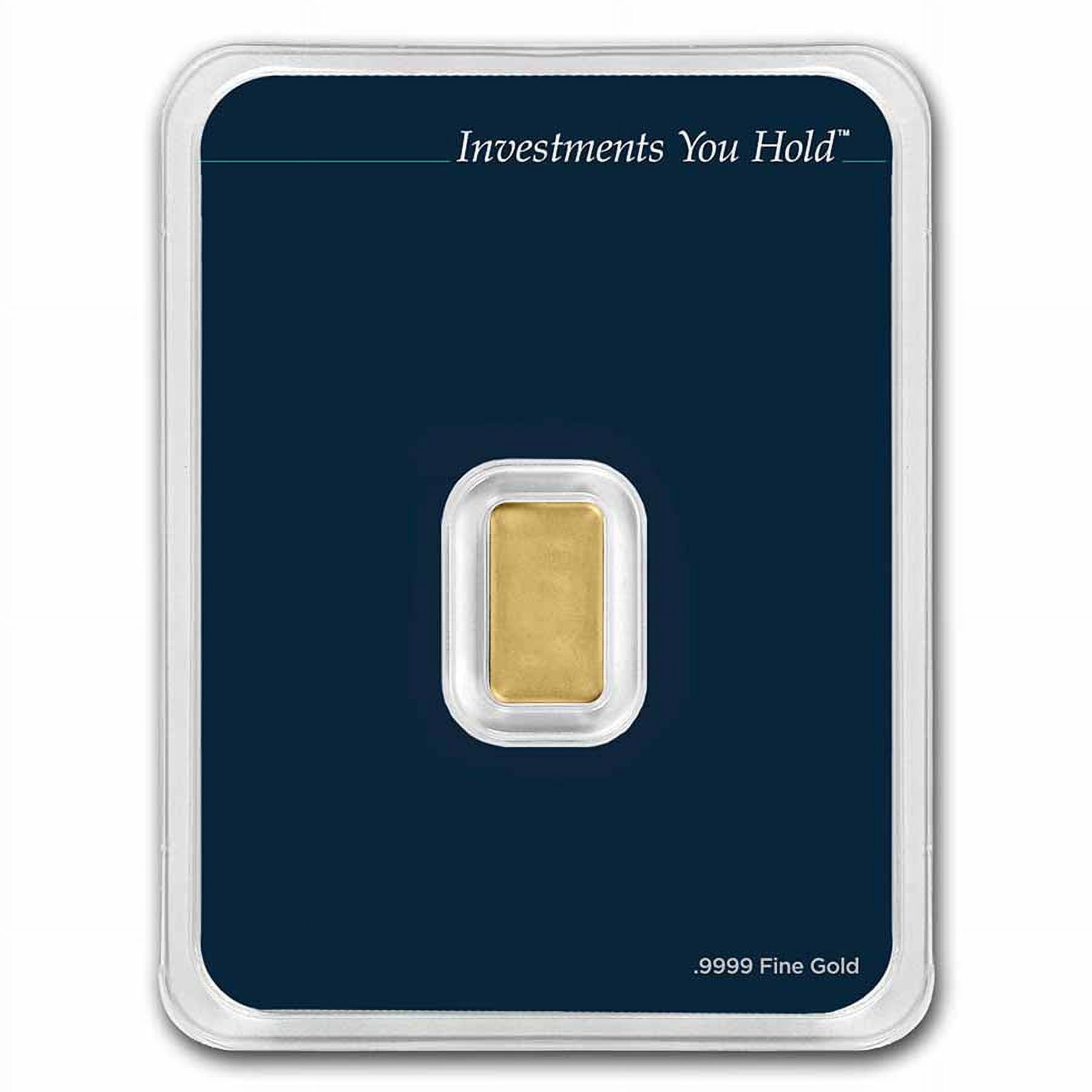 1/2 gram Gold Bar - APMEX (In TEP) image 1