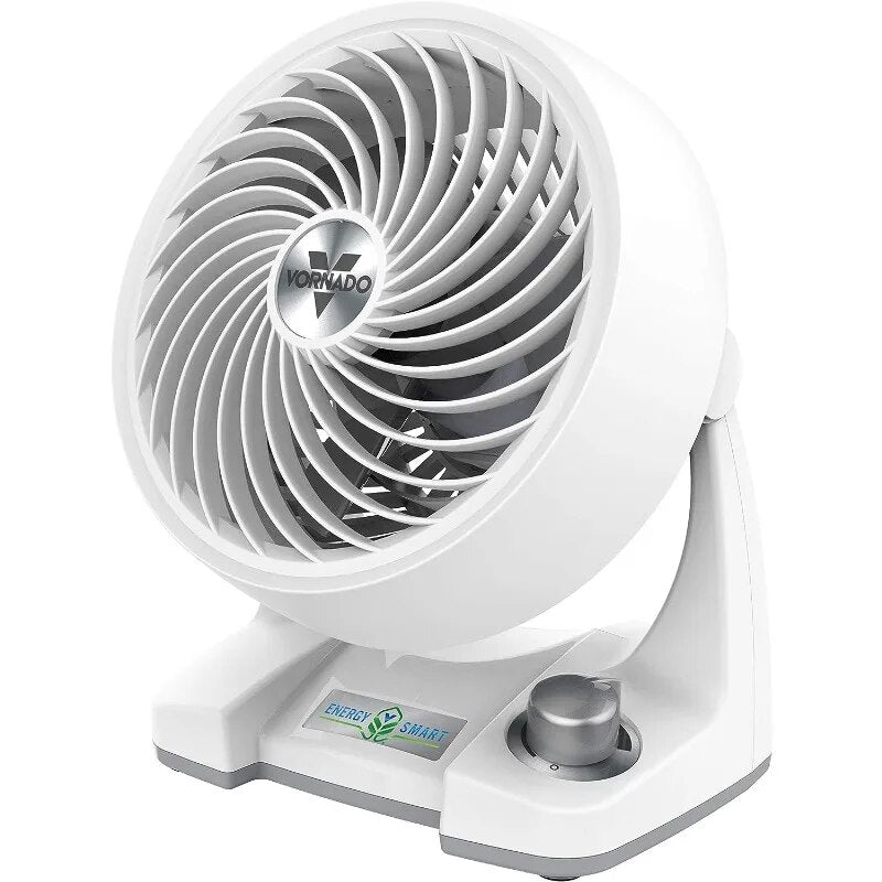 Energy Smart Compact Air Circulator Fan with Variable Speed Control, White, CR1 image 1