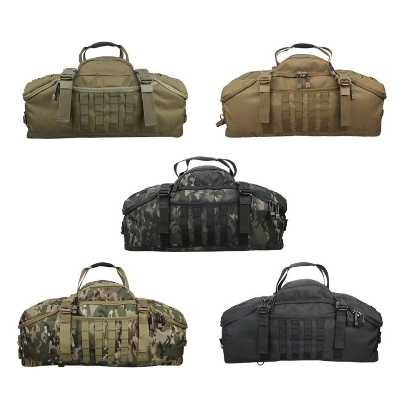 40L 60L 80L Waterproof Travel Bags Large Capacity Luggage Bags Men Duffel Bag T image 16