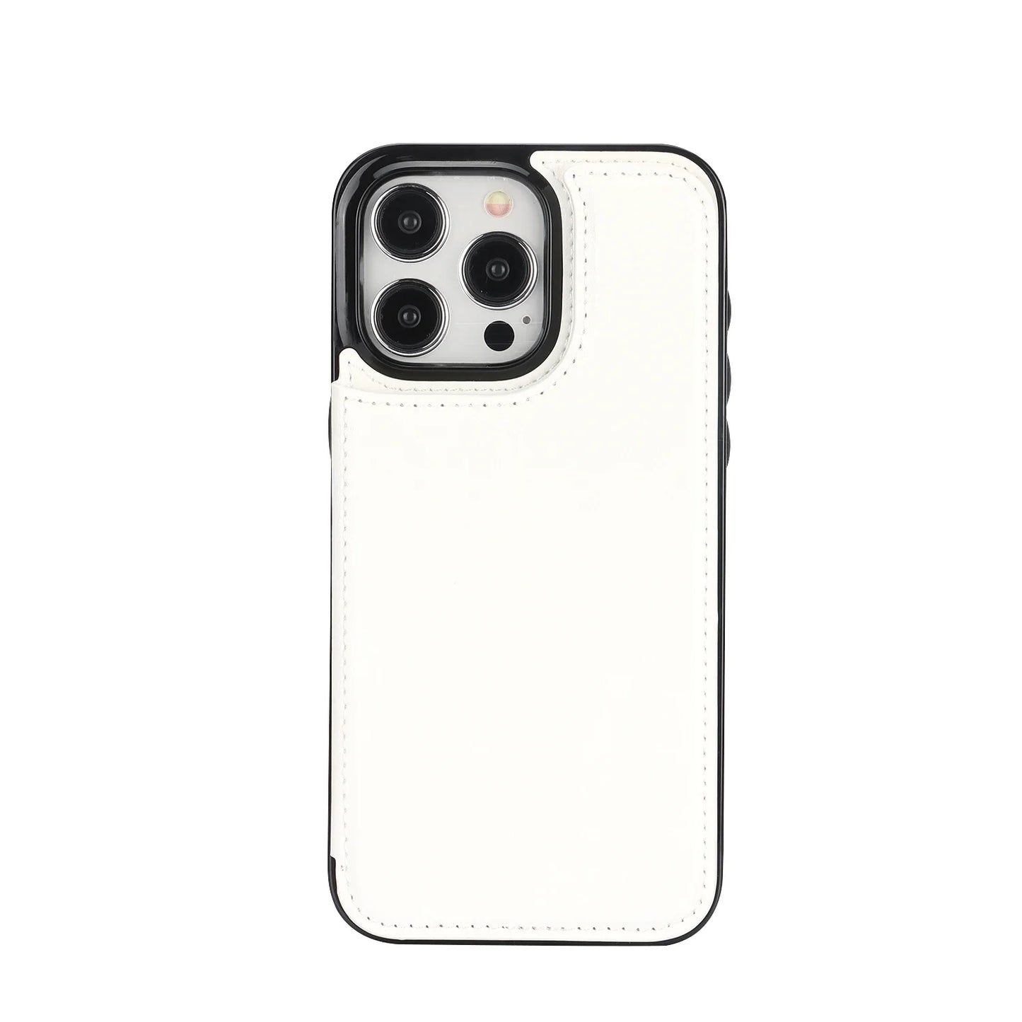 PU Leather for iPhone 15 14 13 12 11 Pro Max XR XS Max Wallet Case with Card Sl image 3