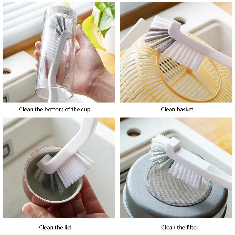 1Pcs Clean Narrow Brush Long Handle Fish Tank Straw Baby Milk Bottle Gap Glass  image 0