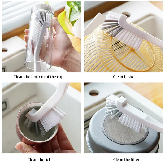 1Pcs Clean Narrow Brush Long Handle Fish Tank Straw Baby Milk Bottle Gap Glass  image 0