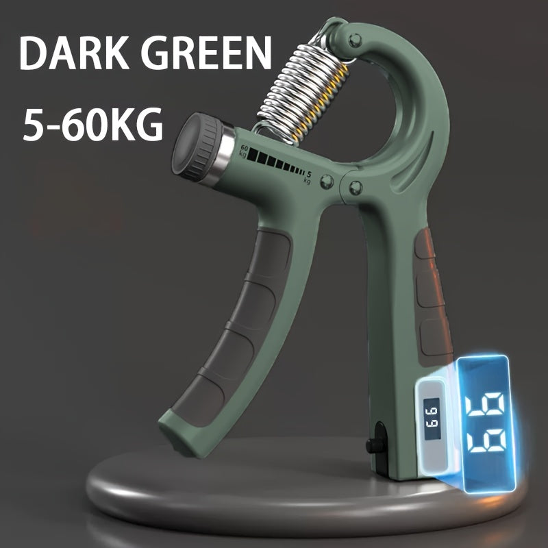 5-60kg Adjustable Hand Grip Strengthener Hand Grip Trainer With Counter Wrist F image 8