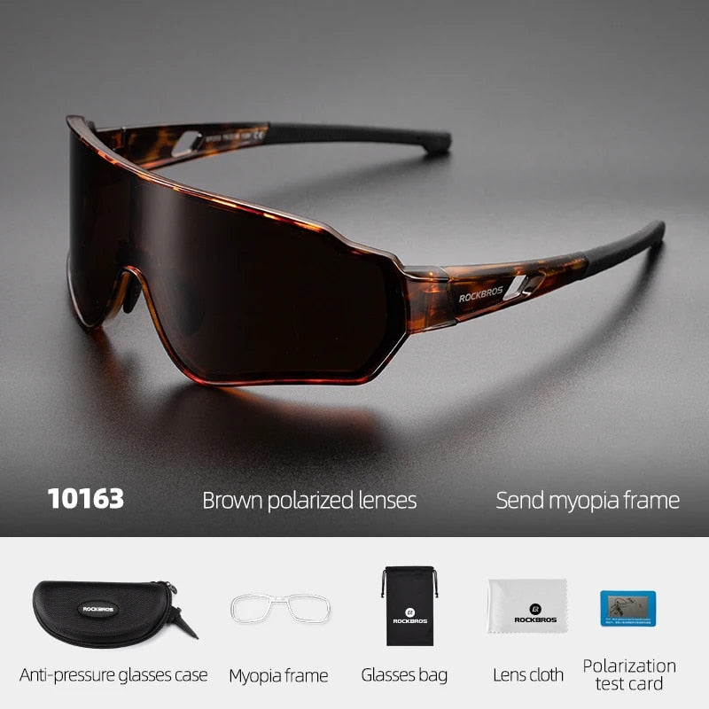 ROCKBROS Cycling Glasses Men Women Photochromic Outdoor Sport Hiking Eyewear Po image 1