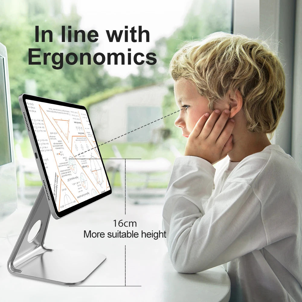 Universal Magnetic tablet for samsung iPad Metal tablet for xiaomi Huawei stand image 3