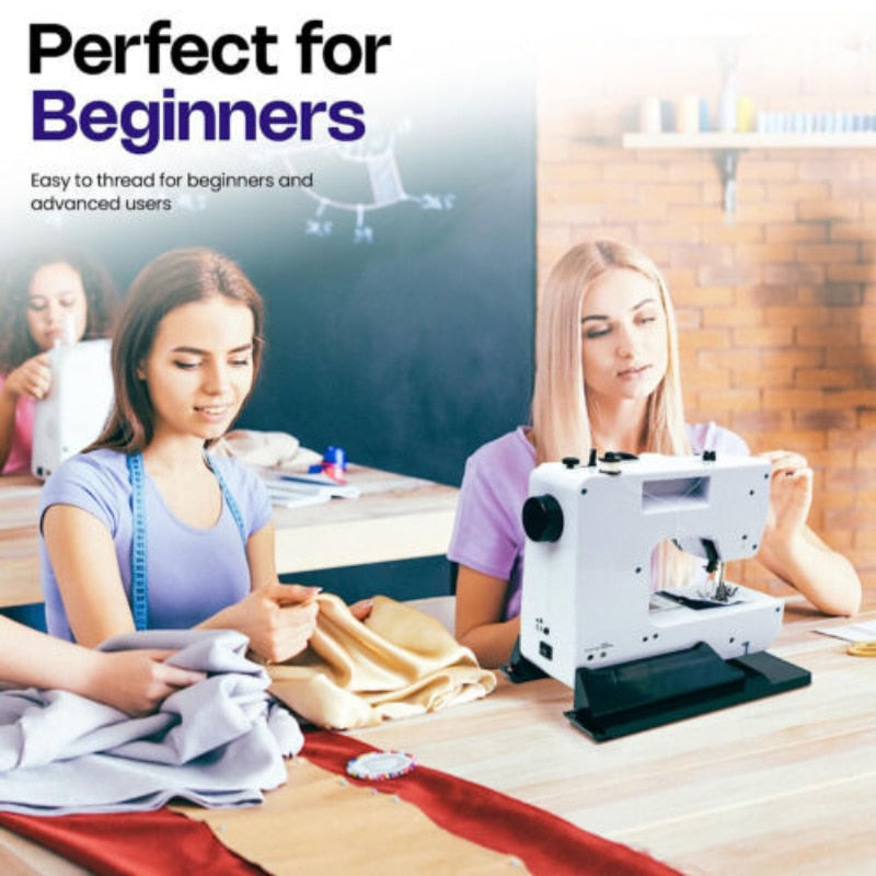 HTVRONT Electric Sewing Machine Portable for Beginners with 38 Stitches Pattern image 5
