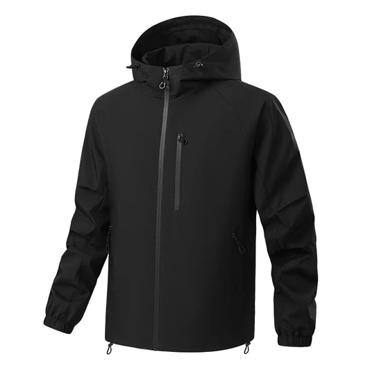 New Men Outdoor Jackets Men Spring Casual Hooded Jacket Coats Mens Autumn Water image 0
