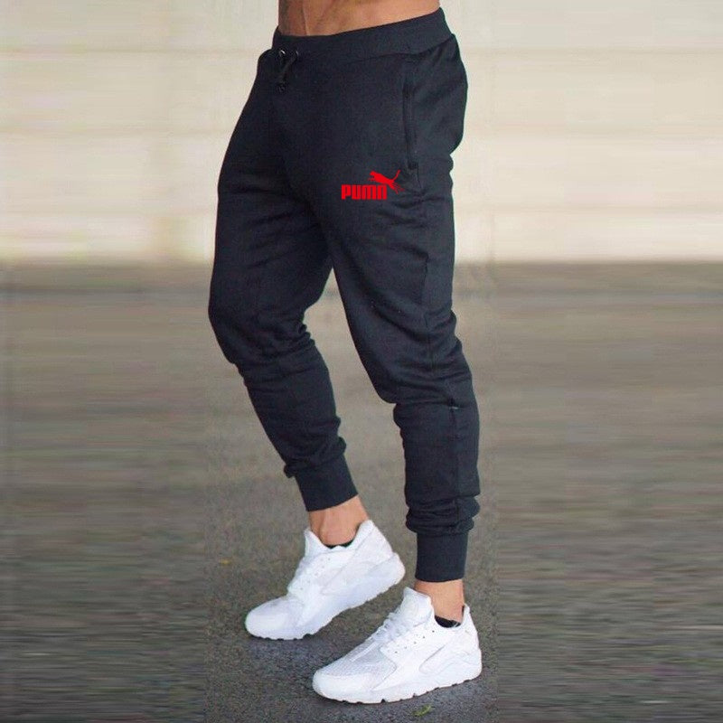 2024New Men Sweatpants Autumn Winter Print Fleece Warm Jogging Pants Male Outdo image 4