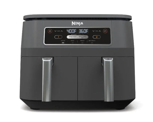 8 Qt 4-in-1 Air Fryer with 2-Basket, featuring DualZone Technology, DZ100WM image 0