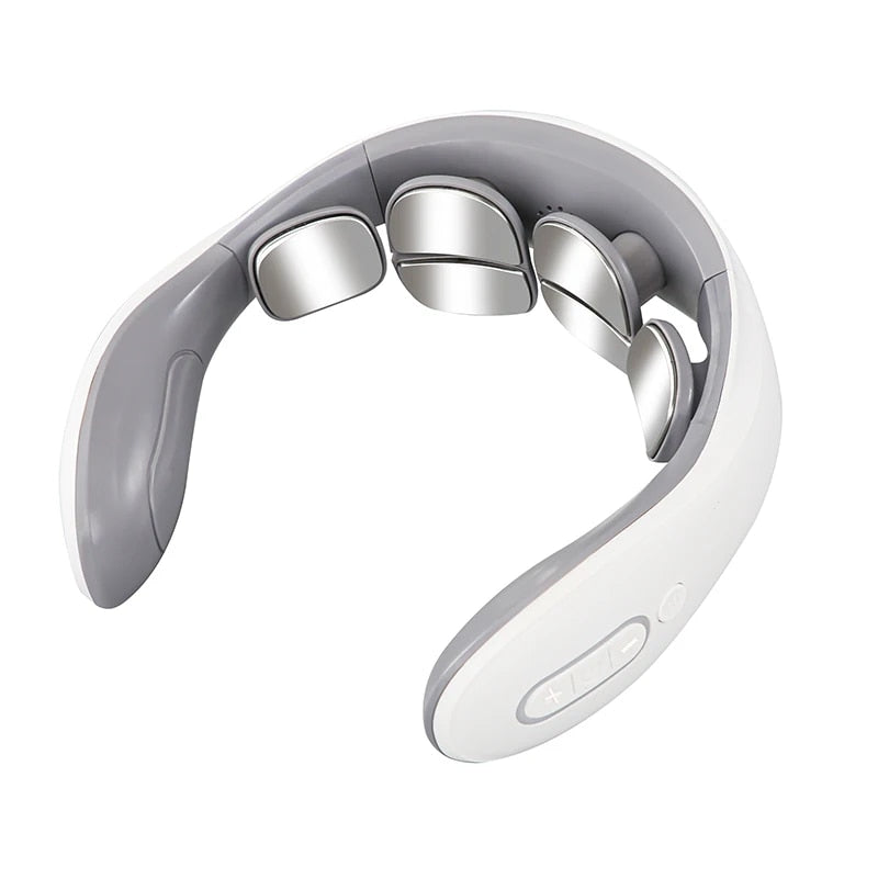 Neck Massage Instrument Intelligent Electric Rechargeable Heating Hot Pressing image 4