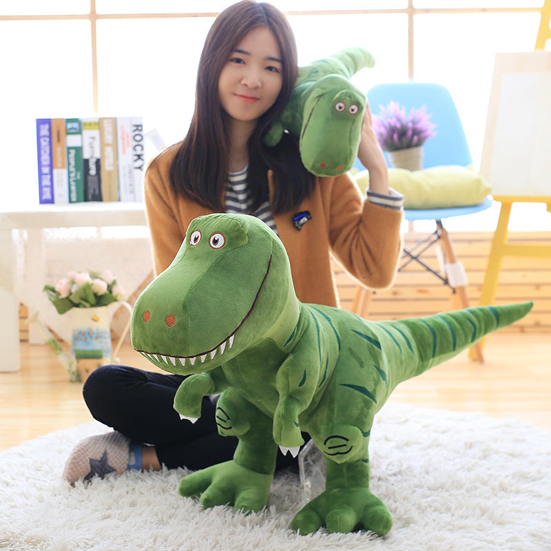 1pc 40-100cm New Dinosaur Plush Toys Cartoon Tyrannosaurus Cute Stuffed Dolls f image 1