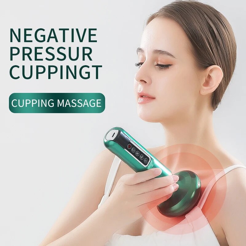 Scraping Infrared Heat Slimming Massage Tricolor Electric Scraping Instrument A image 12