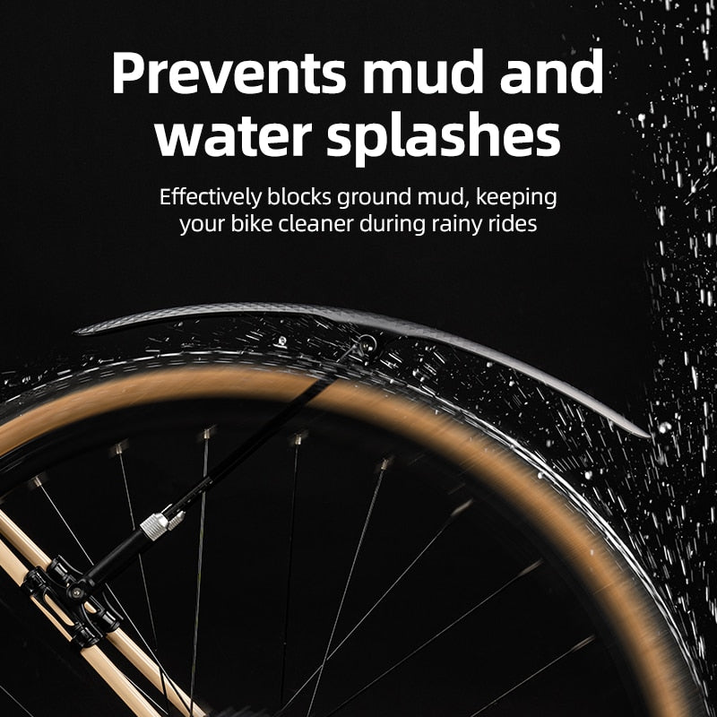 ROCKBROS Bicycle Mudguard Bike Fender PP Soft Plastic Mudguard Strong Toughness image 5