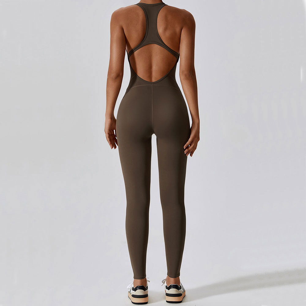Yoga Jumpsuit Fitness Sports Overalls Gym Clothing Set Yoga Wear Pilates Workou image 6